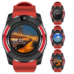GEJIAN smart watch Bluetooth touch screen Android waterproof sports men and women smart watch with camera SIM card slot PK DZ09