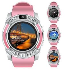 GEJIAN smart watch Bluetooth touch screen Android waterproof sports men and women smart watch with camera SIM card slot PK DZ09
