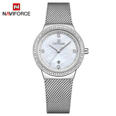 NAVIFORCE New Women Luxury Brand Watch Simple Quartz Lady Waterproof Wristwatch Female Fashion Casual Watches Clock reloj mujer